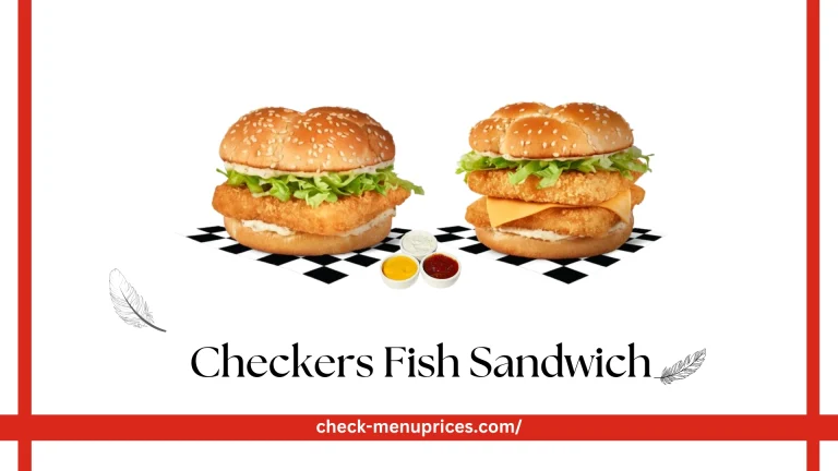 Checkers Fish Sandwich