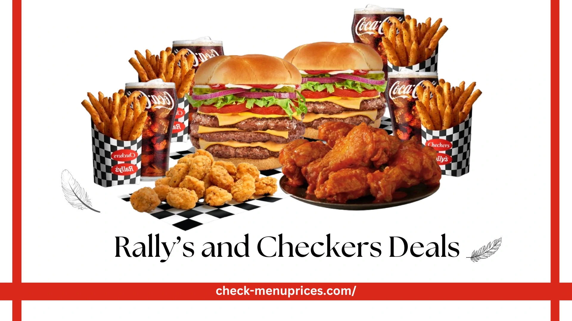 Rally’s and Checkers Meals Budget-Friendly Fast Food Savings