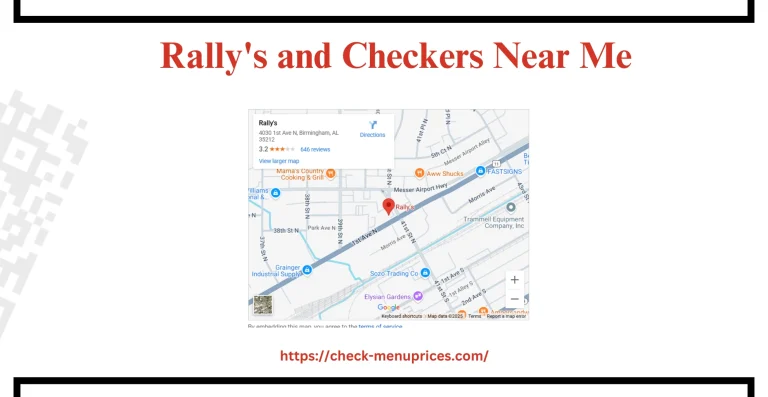 Checkers Near Me 7 Rallys and Checkers Near Me